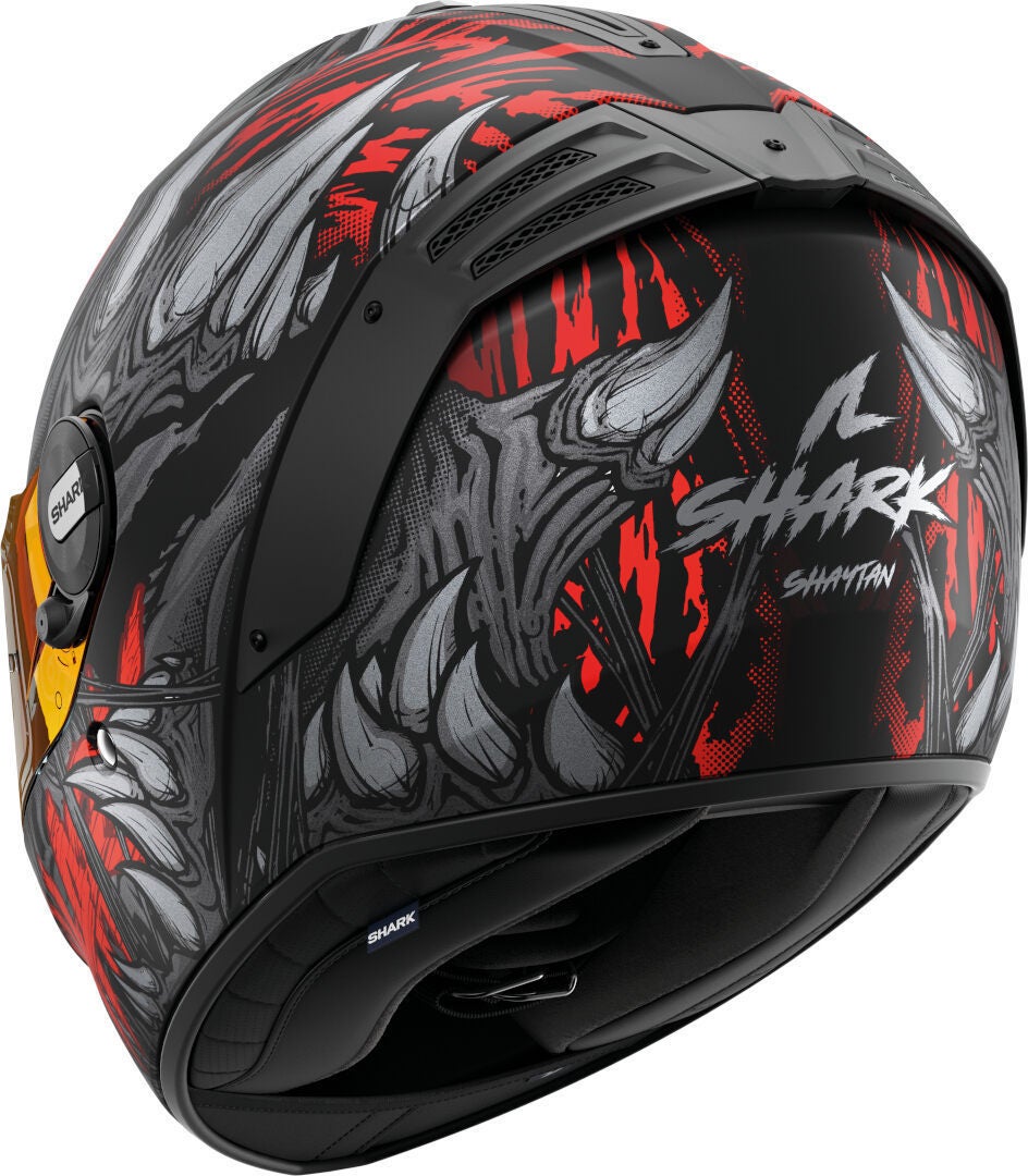 Shark Spartan RS Shaytan Casco nero opaco/rosso L (59/60) Figura 3