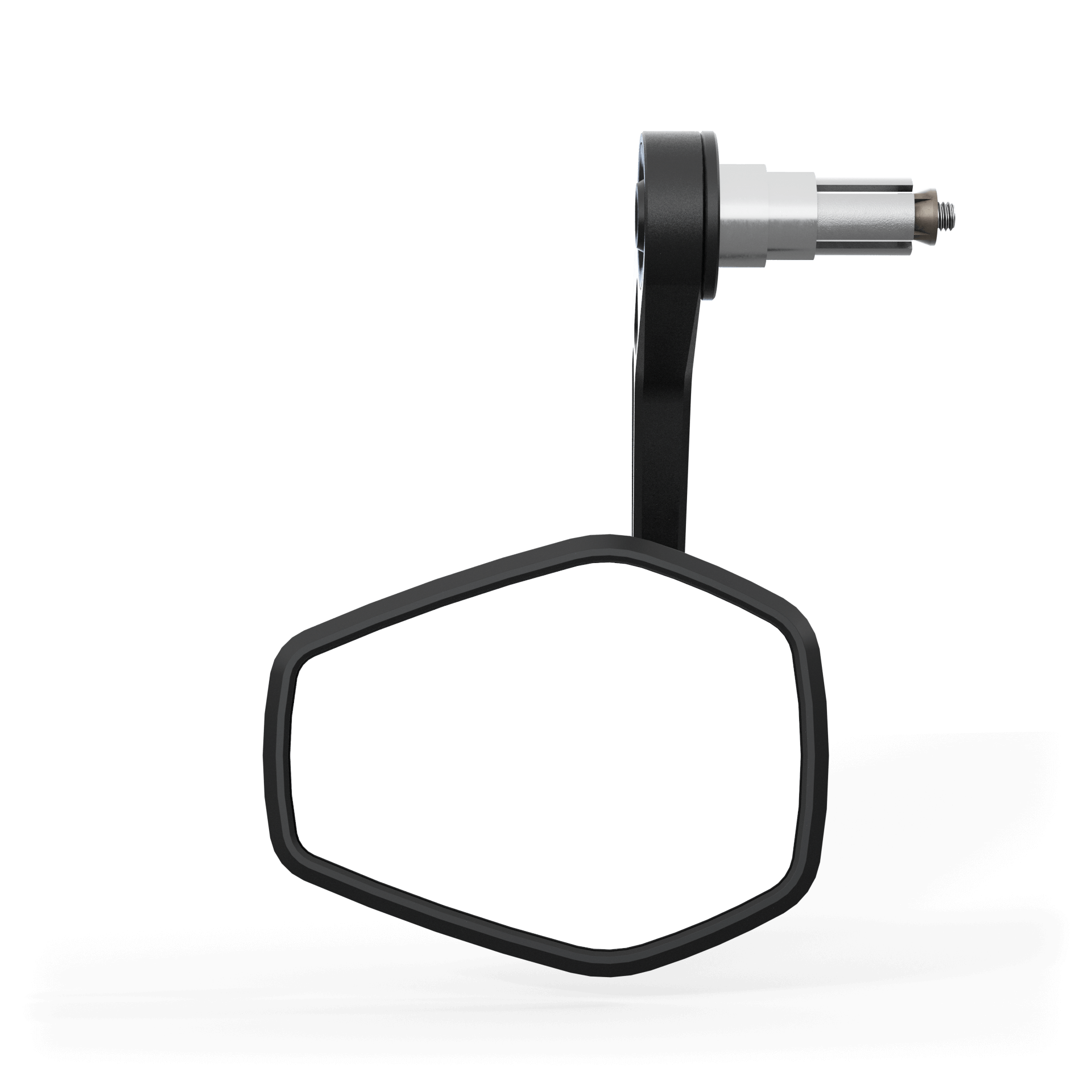 HIGHSIDER ESAGANO-RS EVO Lenkerendenspiegel Svart/Silver Figur 4