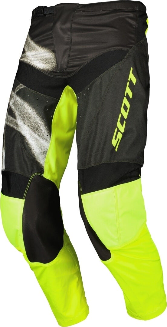 Scott Evo Dirt Caviar Black Calças de motocross Artigo principal Figura 1