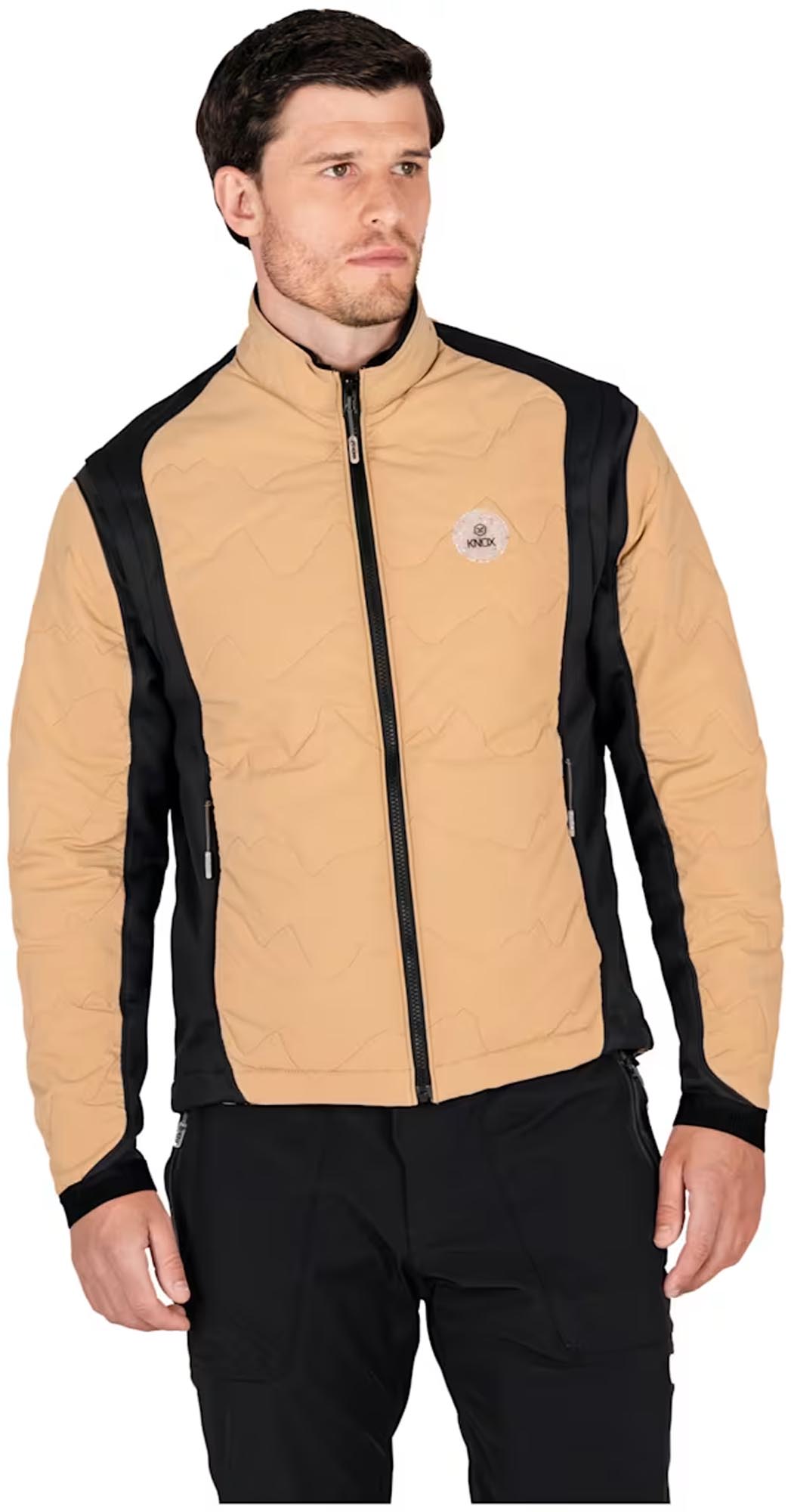 Knox Modra wasserfeste Motorrad Textiljacke schwarz/sand S Abbildung 4