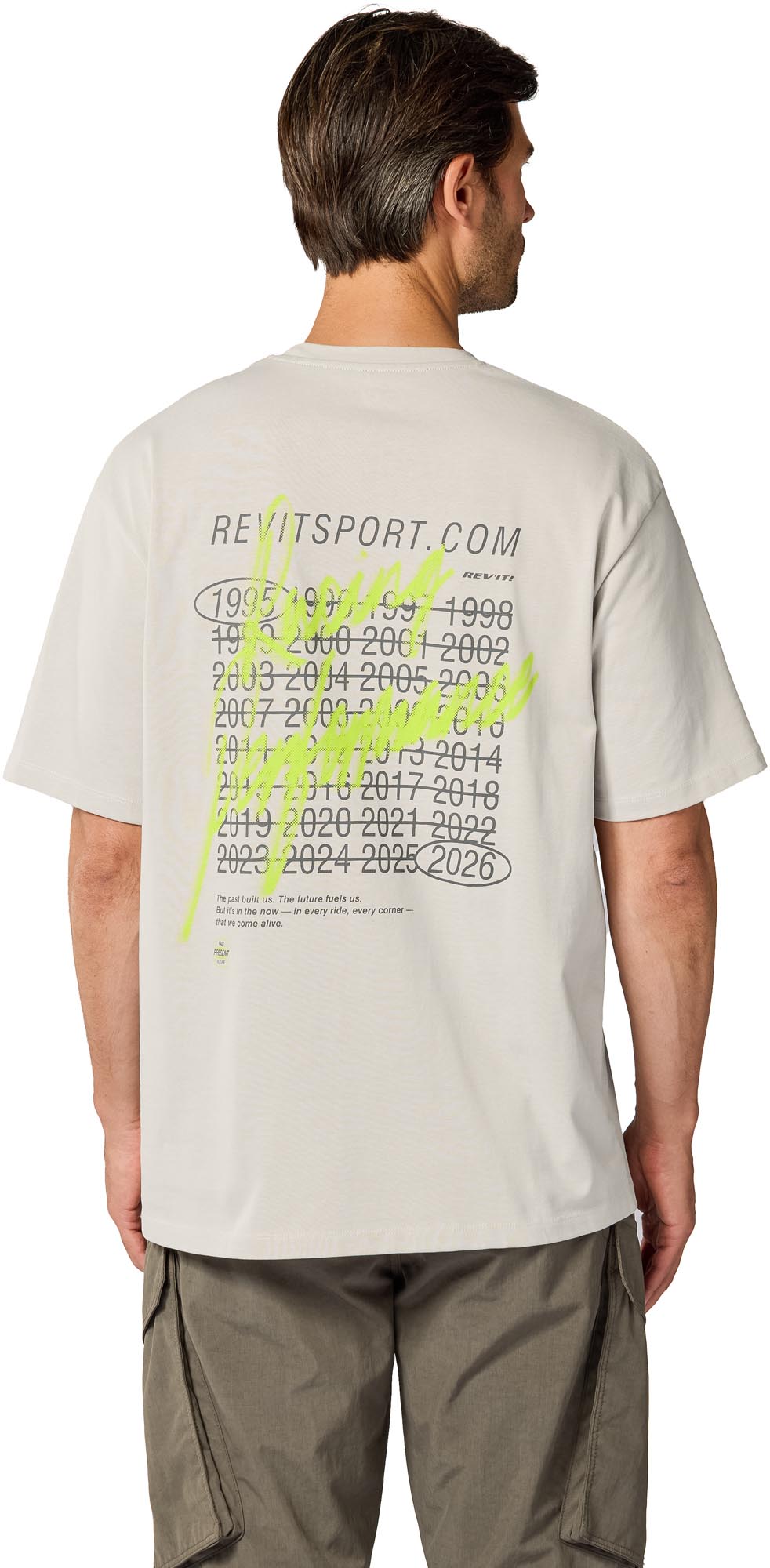 Revit Cameron T-Shirt Silver M Figure 4