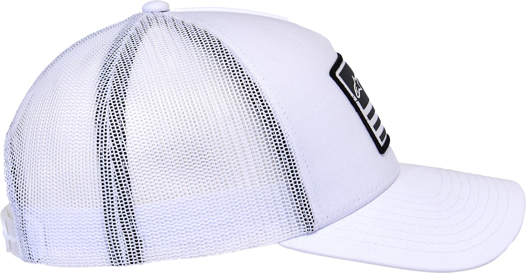 Alpinestars Flag Snapback 모자 하얀 그림 3