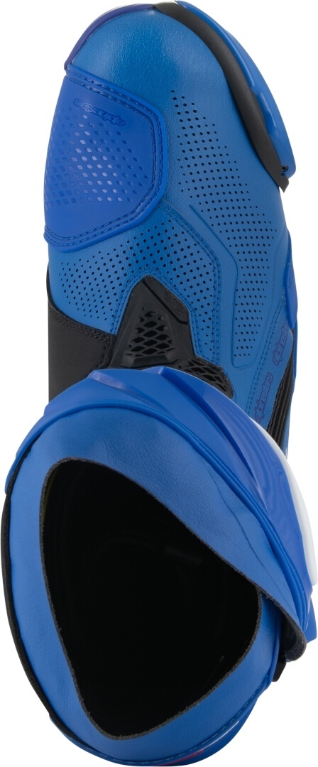 Alpinestars Supertech R Vented Motorcycle Boots blue/black 41 Figure 2