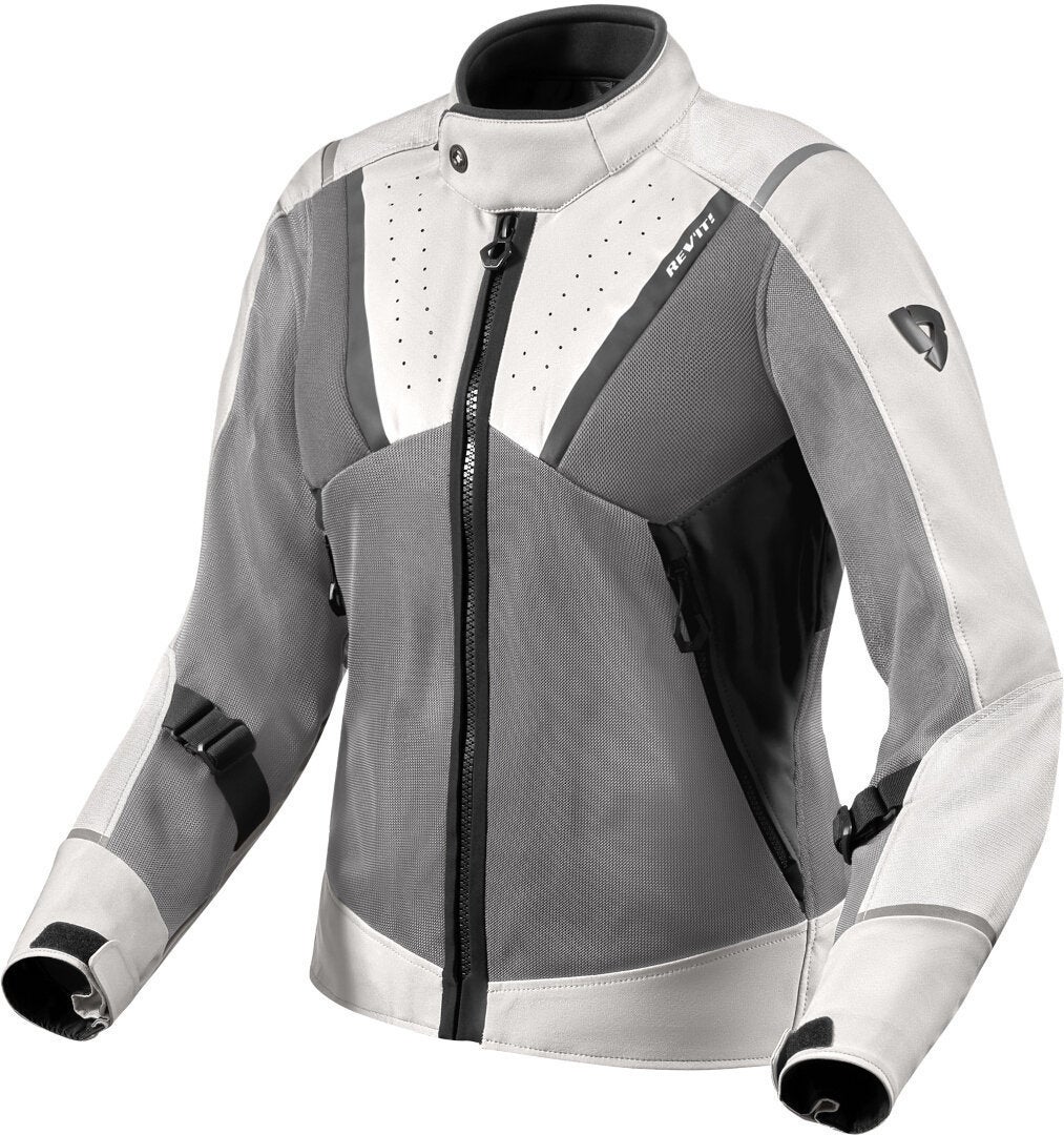 Revit Airwave 4 Damen Motorrad Textiljacke silber/anthrazit 36 Abbildung 1