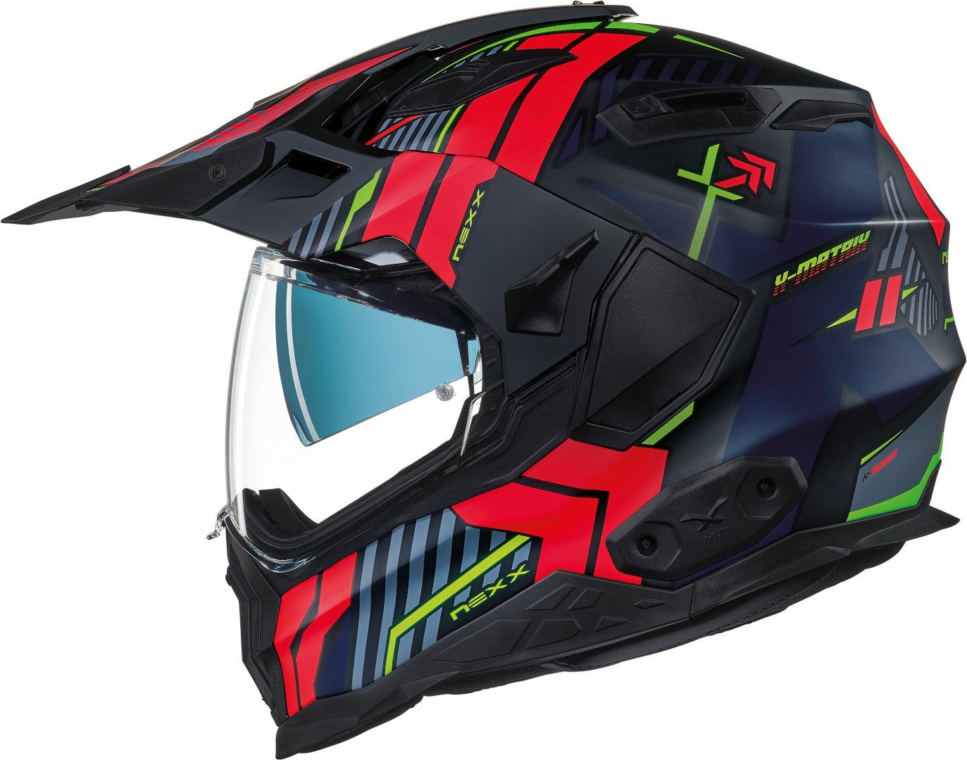 Nexx X.Wed 2 Wild Country casco nero/rosso L (59/60) Figura 1
