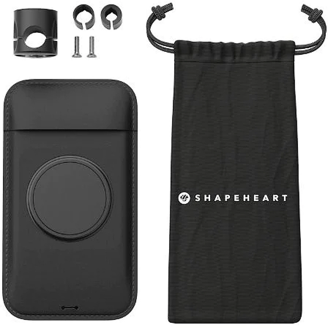 Shapeheart Pachet de motociclete, suport magnetic pentru smartphone în oglinda retrovizoare M Figura 1
