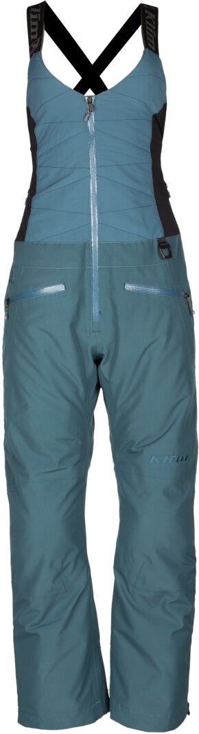 Klim Allure Dámské Snowmobile Bib Kalhoty modrá/černá Short S Obrázek 5
