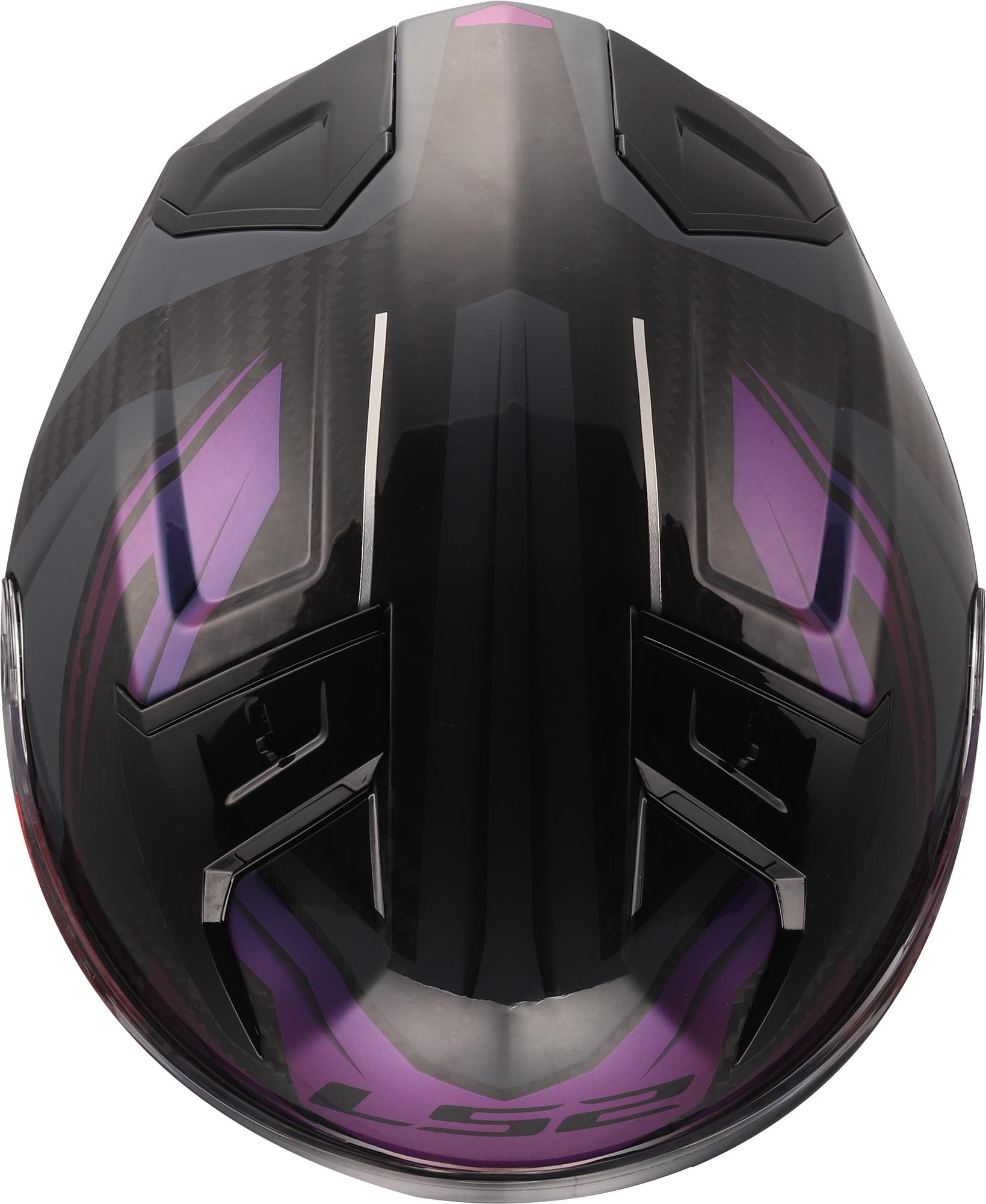 LS2 FF811 Vector II Carbon Savage Helm grijs/wit/rood S (55/56) Figuur 9