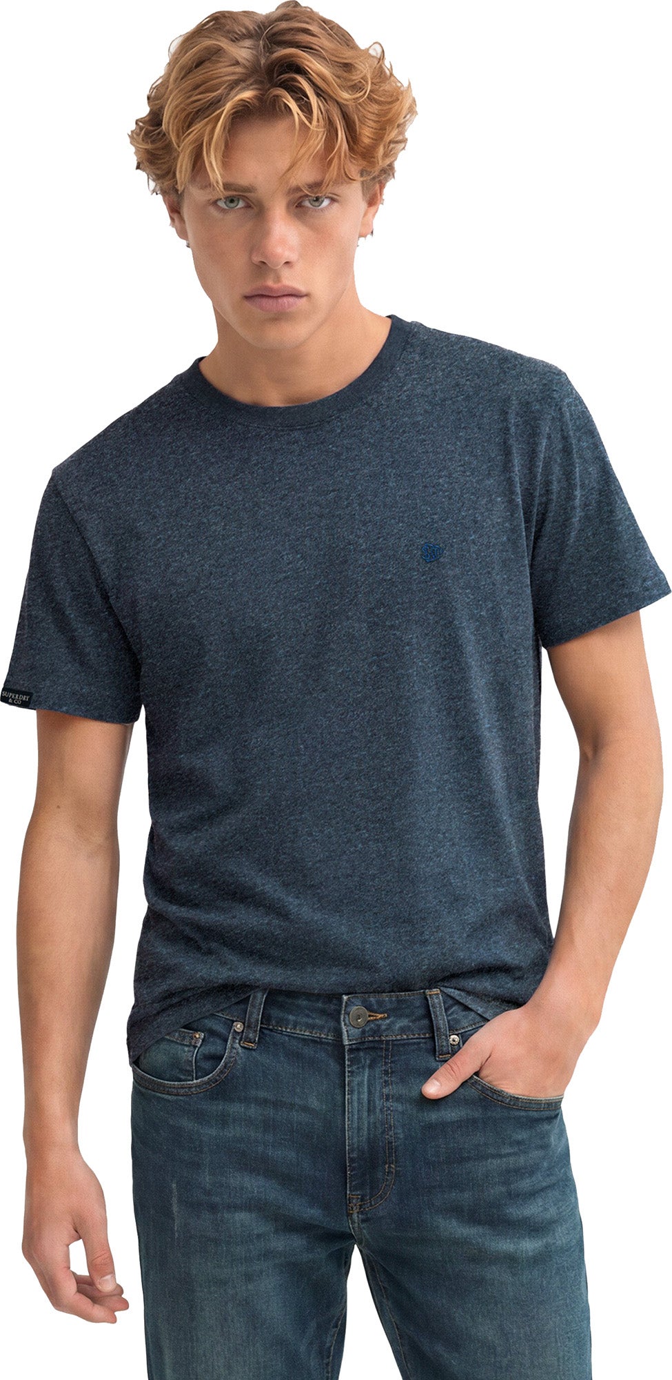 Superdry & Co Logo Tričko modrá/tmavomodrá S Obrázok 6