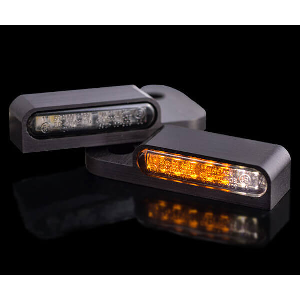 HeinzBikes LED Encaixes Direção de posição indicadora combinação de luz TOURING Modelos 09-13, preto Artigo principal Figura 1