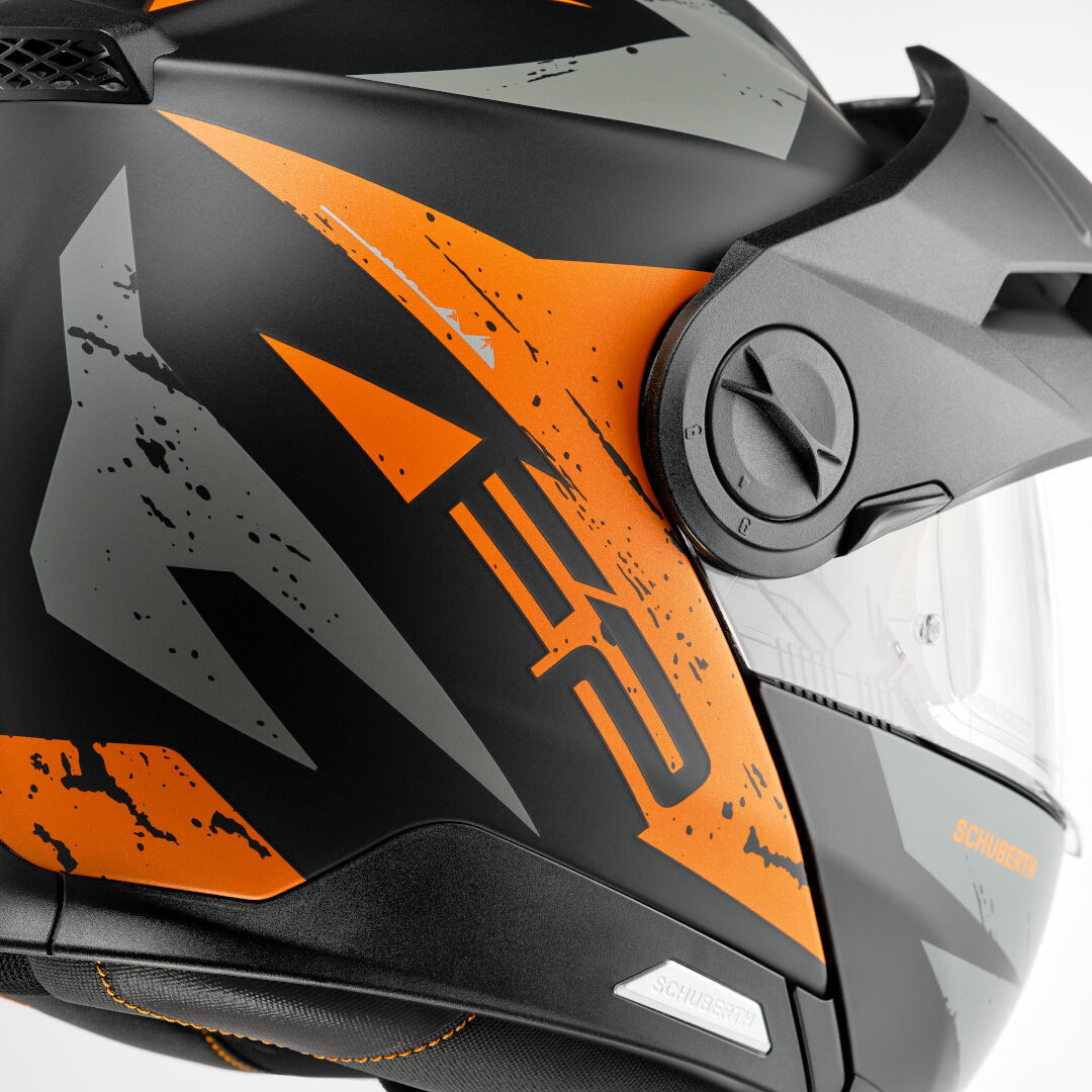 Schuberth E2 Explorer Casco nero opaco/arancione XL (61) Figura 6