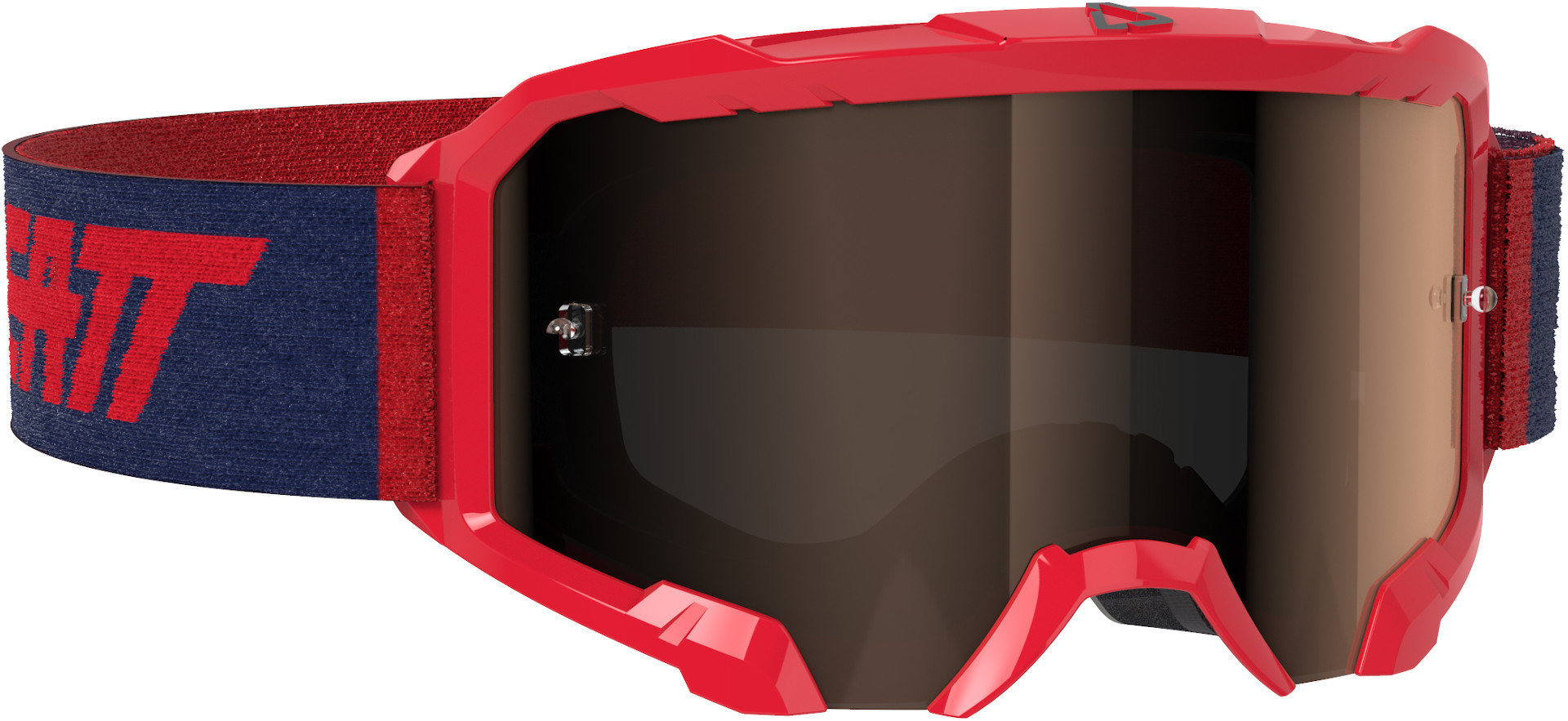 Leatt Velocity 4.5 Iriz Ochelari de motocross Roșu/Albastru Figura 1