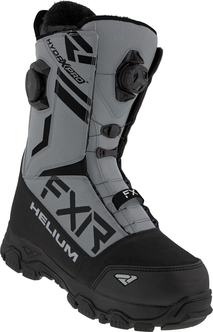 FXR Helium Dual BOA Botas Snowmobile preto/cinza 41 Figura 1