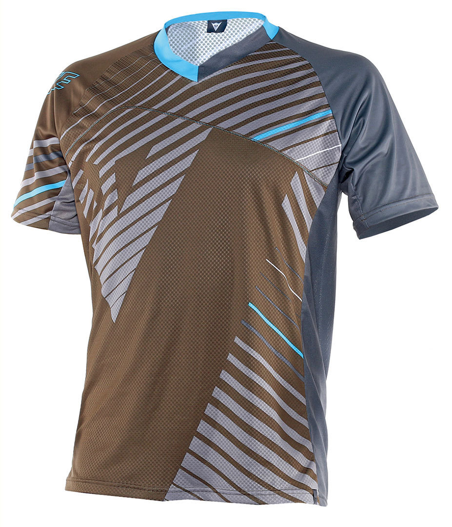 Dainese Flow Tec Jersey brun/blå M Figur 1