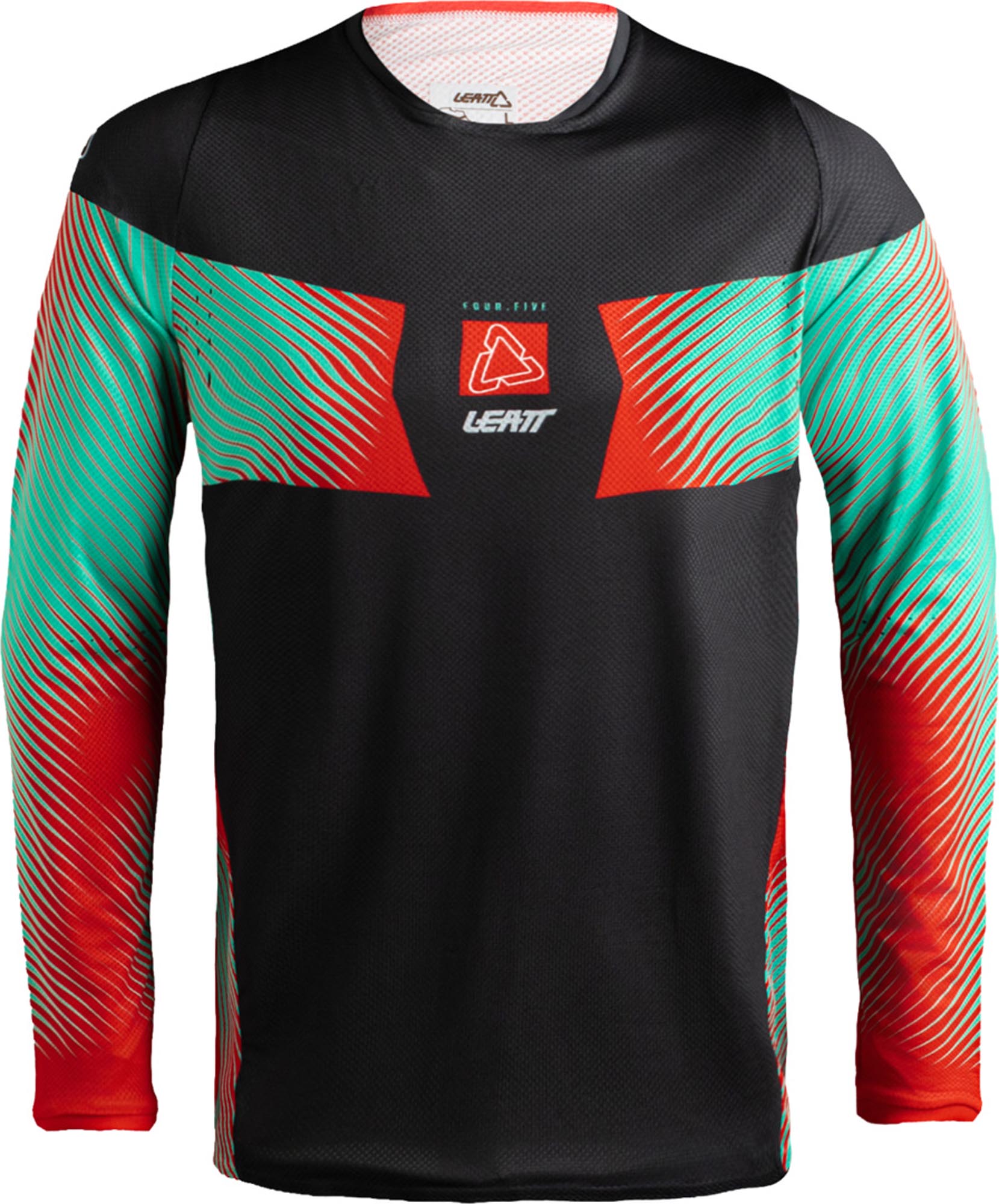 Leatt Moto 4.5 Lite Motocross Jersey black/red/green 2XL Figure 1