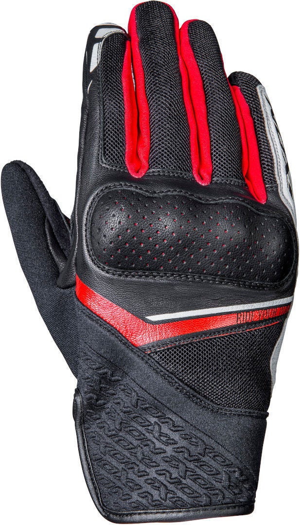 Ixon RS Launch Motorradhandschuhe schwarz/rot 3XL Abbildung 1