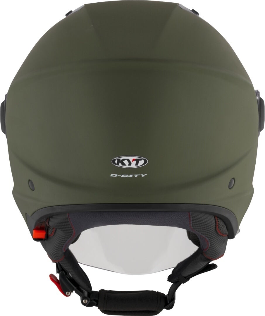 KYT D-City Plain Casque jet Green matt M (57/58) Figure 7