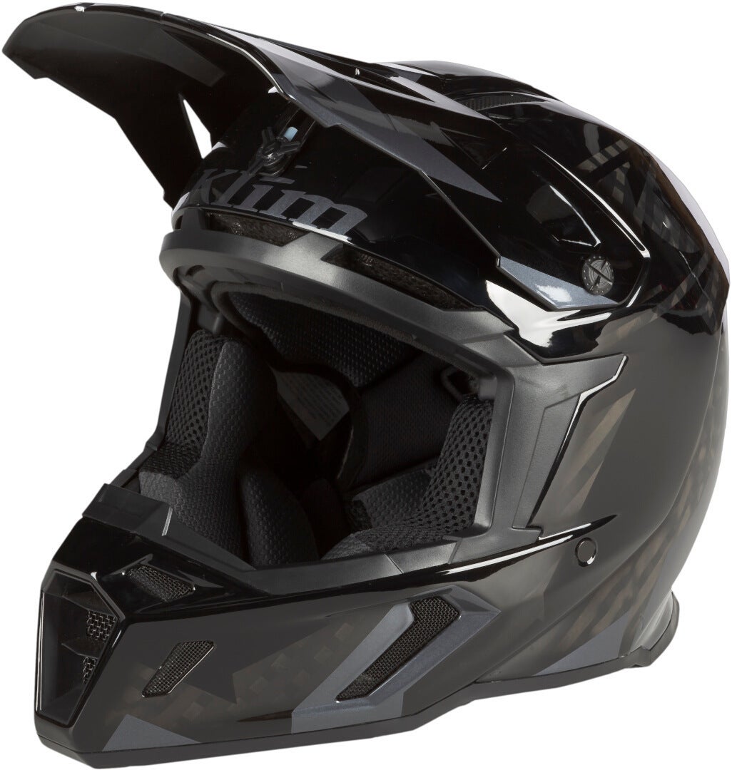 Klim F5 AMP Capacete de Motocross preto/cinza XXXL (64/65) Figura 1