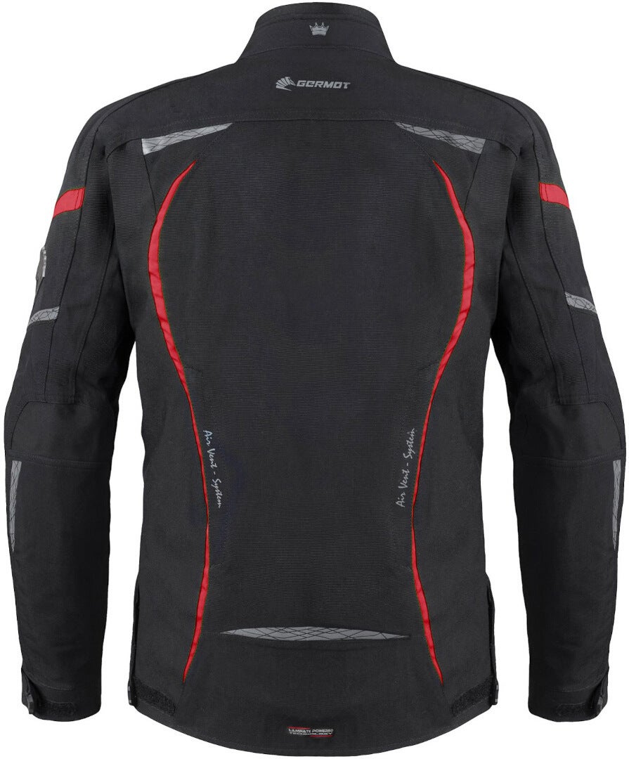 Germot MotoQueen waterproof Ladies Motorcycle Textile Jacket black/red 44 Figure 3
