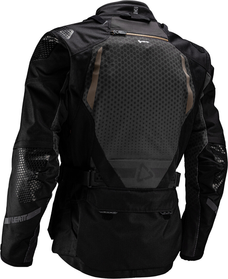 Side view of Leatt ADV Flowtour 5.5 waterproof Motorcycle Textile Jacket
