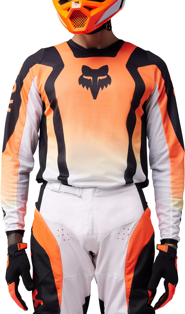 FOX 180 Lean Motocross Jersey orange S Abbildung 3