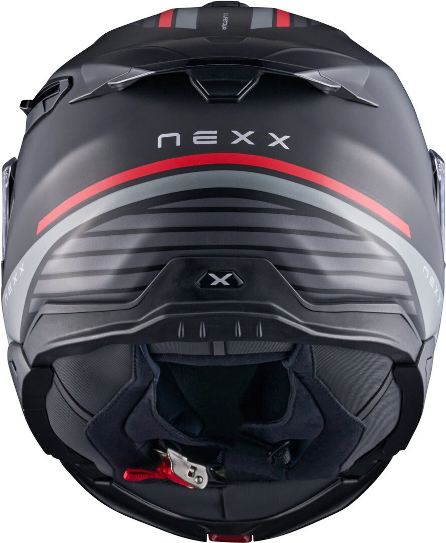 Nexx X.Lifetour Globe Casco nero/rosso opaco XXXL (65/66) Figura 4