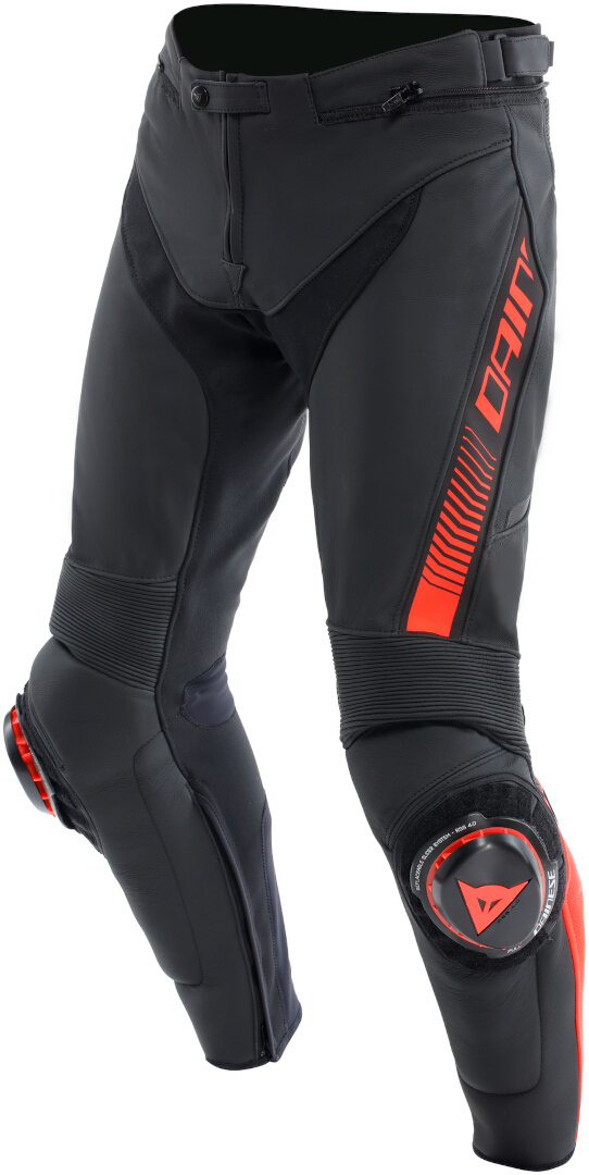 Dainese Super Speed Motorcycle Leather Pants black/red 54 Figure 1