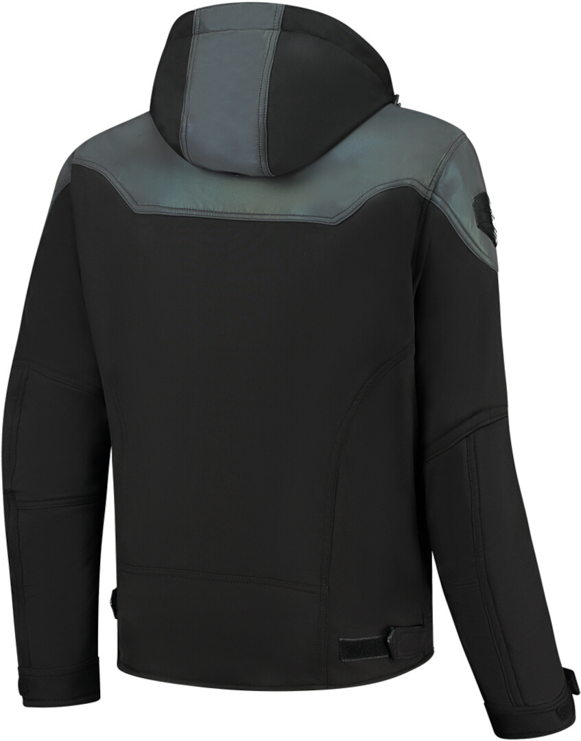 Rusty Stitches William Giacca tessile moto moto nero/shimmer L Figura 2