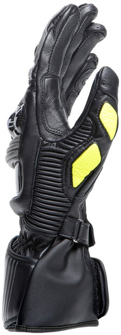 Dainese Druid 4 Motorcykelhandsker sort/grå/gul S Figur 5