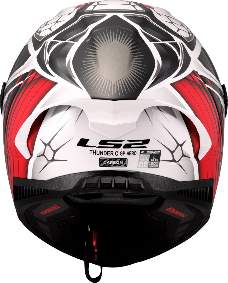 LS2 FF805 Thunder GP Perolari Replica Carbon Hjelm S (55/56) Figur 4