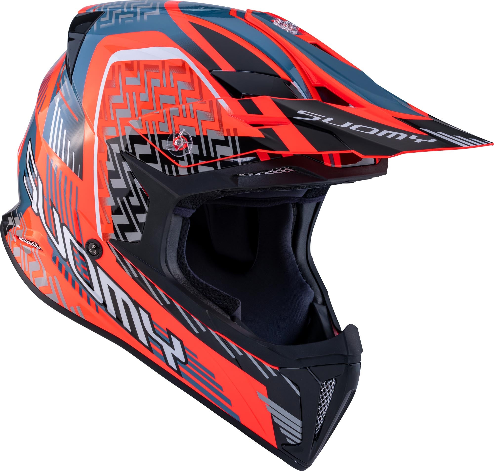 Suomy X-Wing Motley Casco da motocross nero/rosso XL (61/62) Figura 7