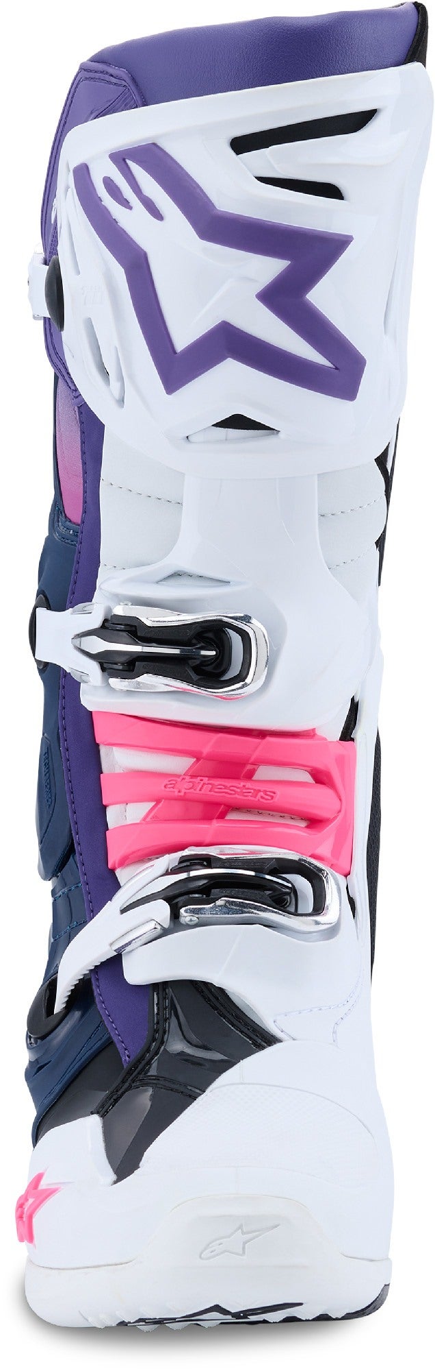 Alpinestars Tech 10 Botas de motocross 2026 blanco/morado/azul/rosa 10 Figura 2