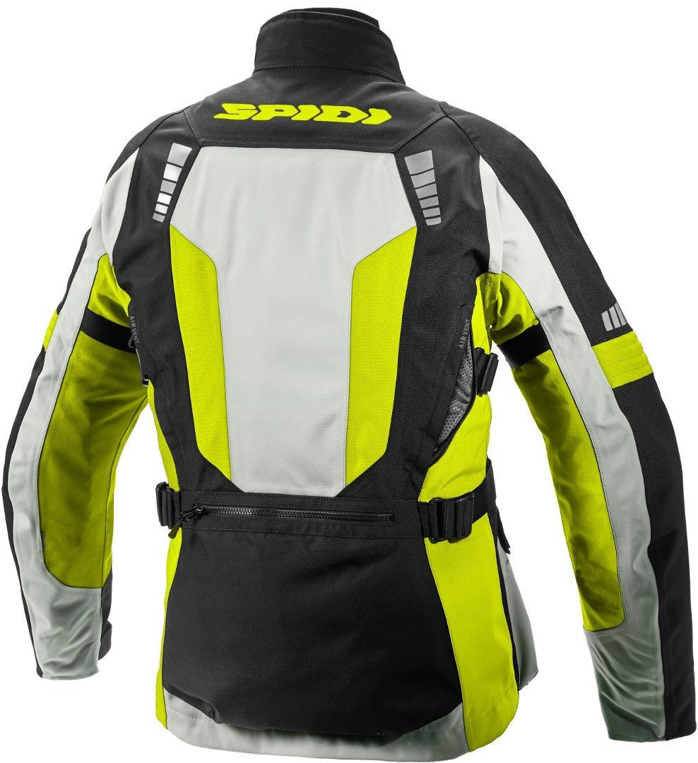 Spidi H2Out Outlander Veste textile de moto noir/gris/jaune 3XL Figure 7