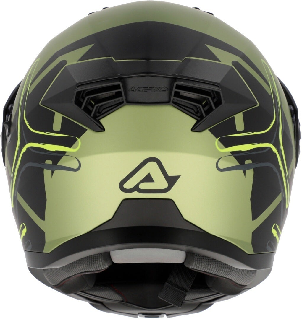 Acerbis Rider Graphic Casque Noir/vert mat S (55/56) Figure 8