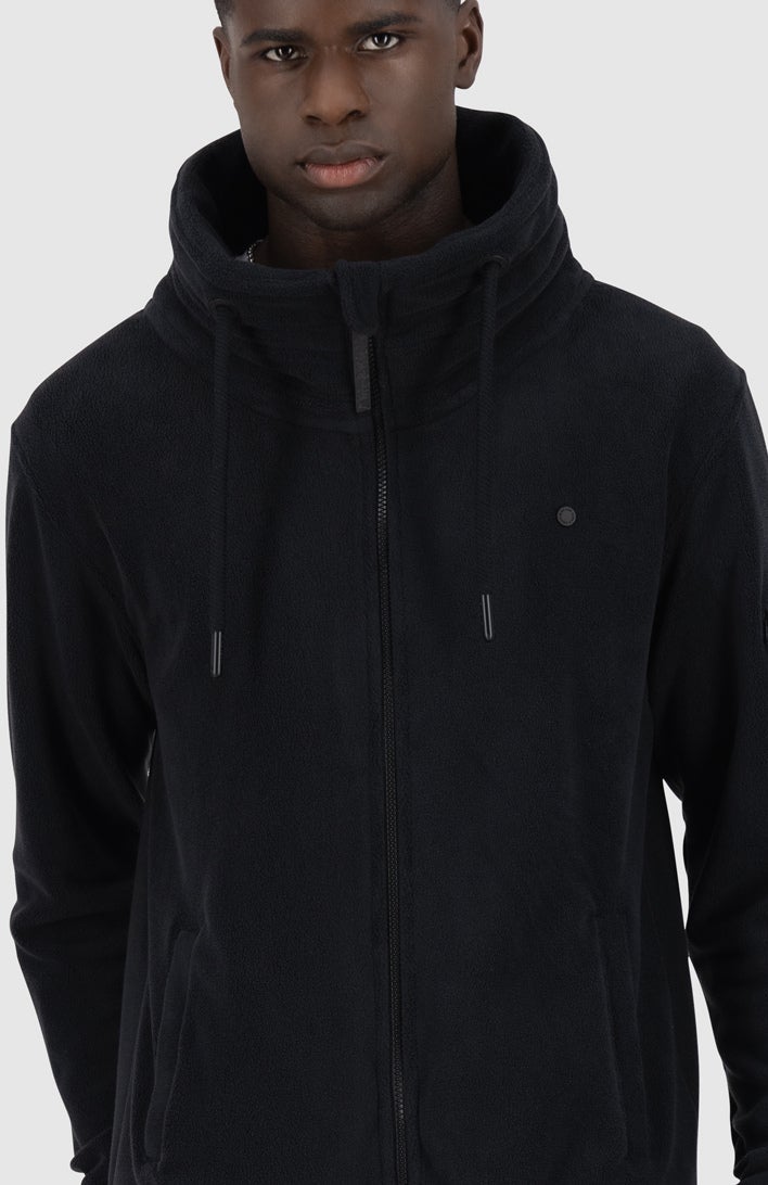 Alife And Kickin EliasAK F Fleece Zip Sweatshirt Zip Sweatshirt black XL Figure 5