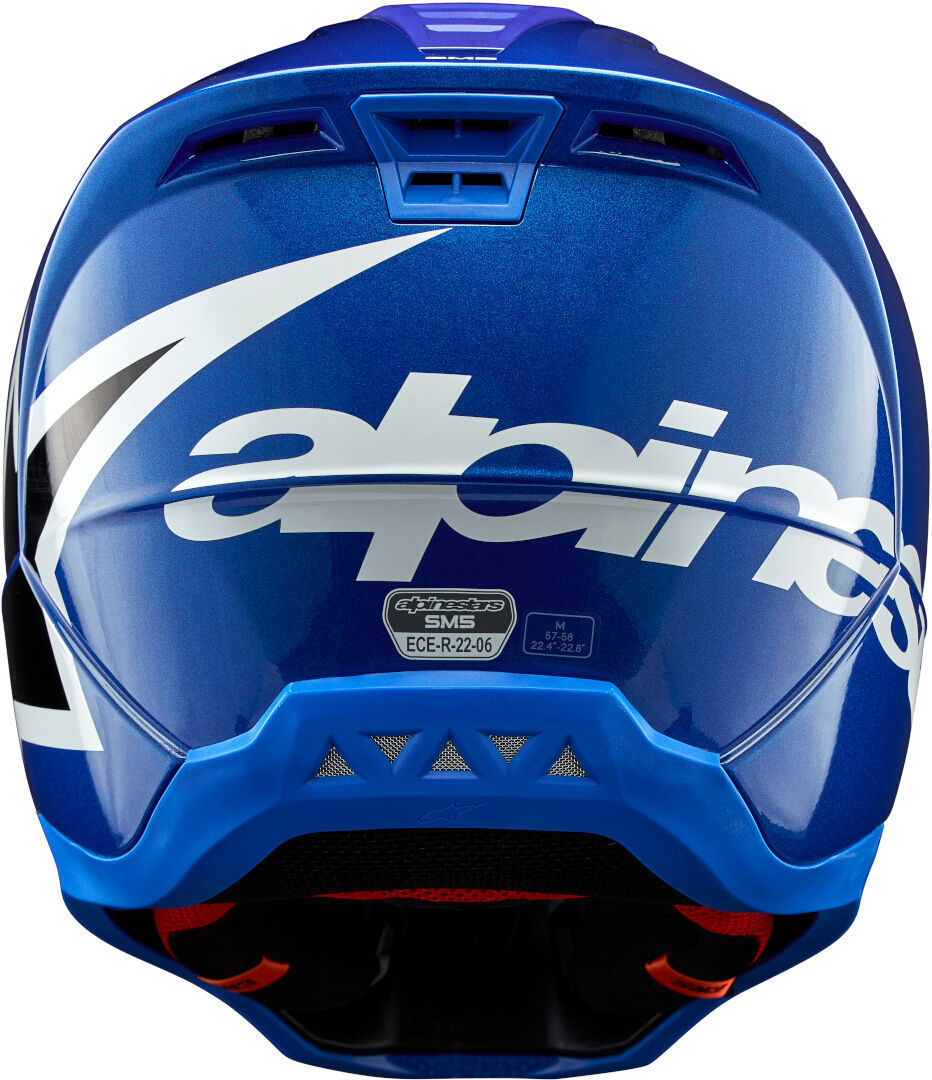 Alpinestars S-M5 Corp 2024 Cască de motocross albastru M (57/58) Figura 3