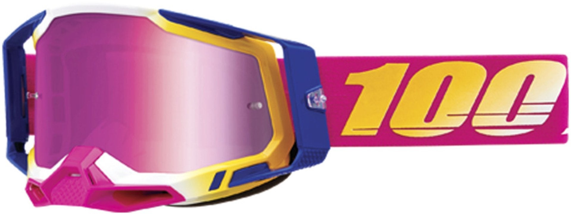 100% Racecraft II Mission Occhiali da motocross Figura 1