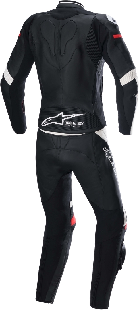 Alpinestars Stella GP Plus Costum de piele pentru motociclete în două piese pentru doamne Negru/Alb/Roșu 42 Figura 2