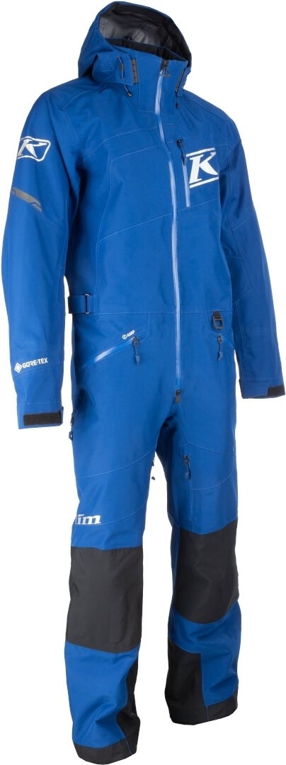 Klim Ripsa Vapor One Piece Snowmobile Suit blue/black Short L Figure 3
