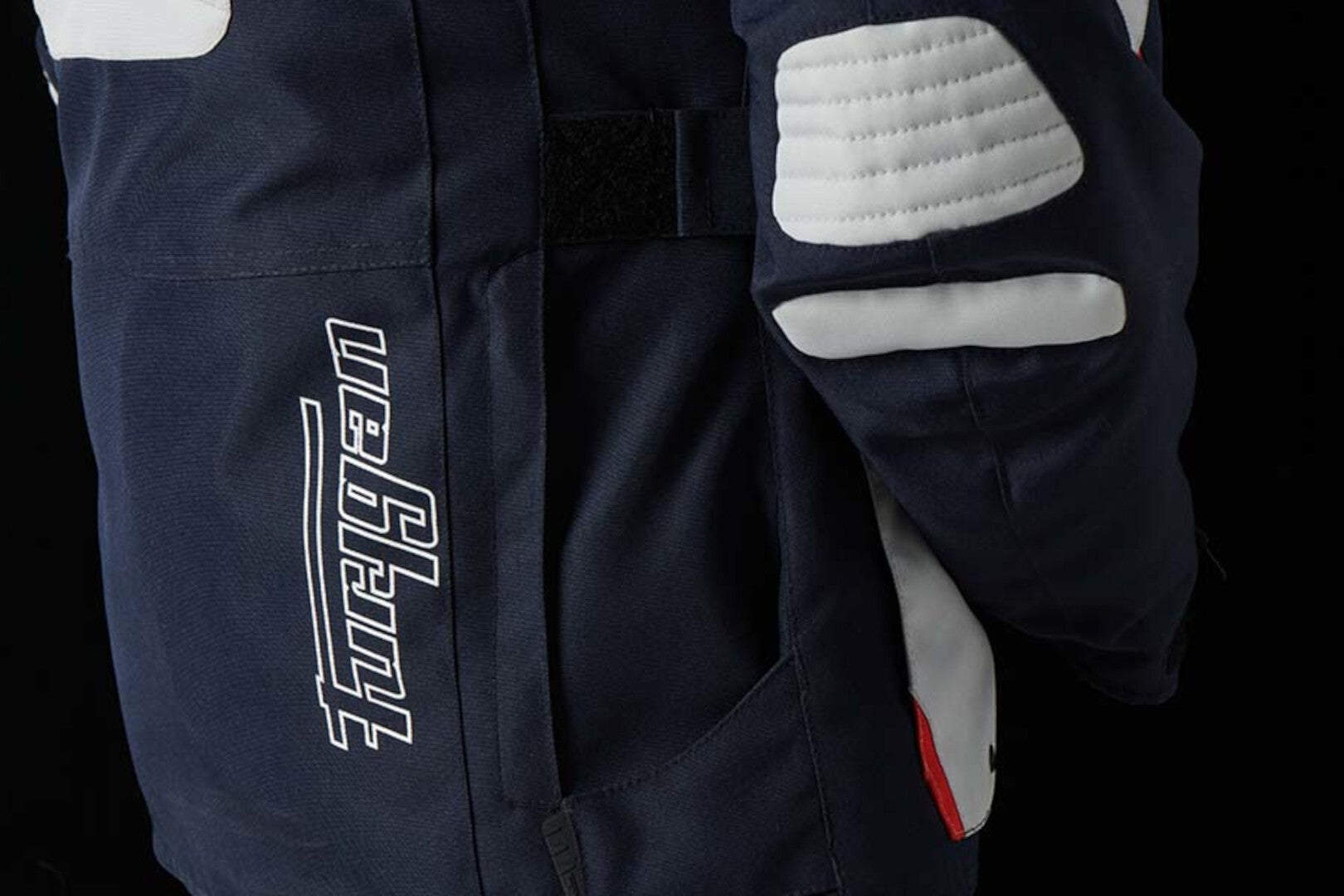 Furygan Apalaches Damen Motorcycle Textile Jacket blue/white/red 4XL Figure 6