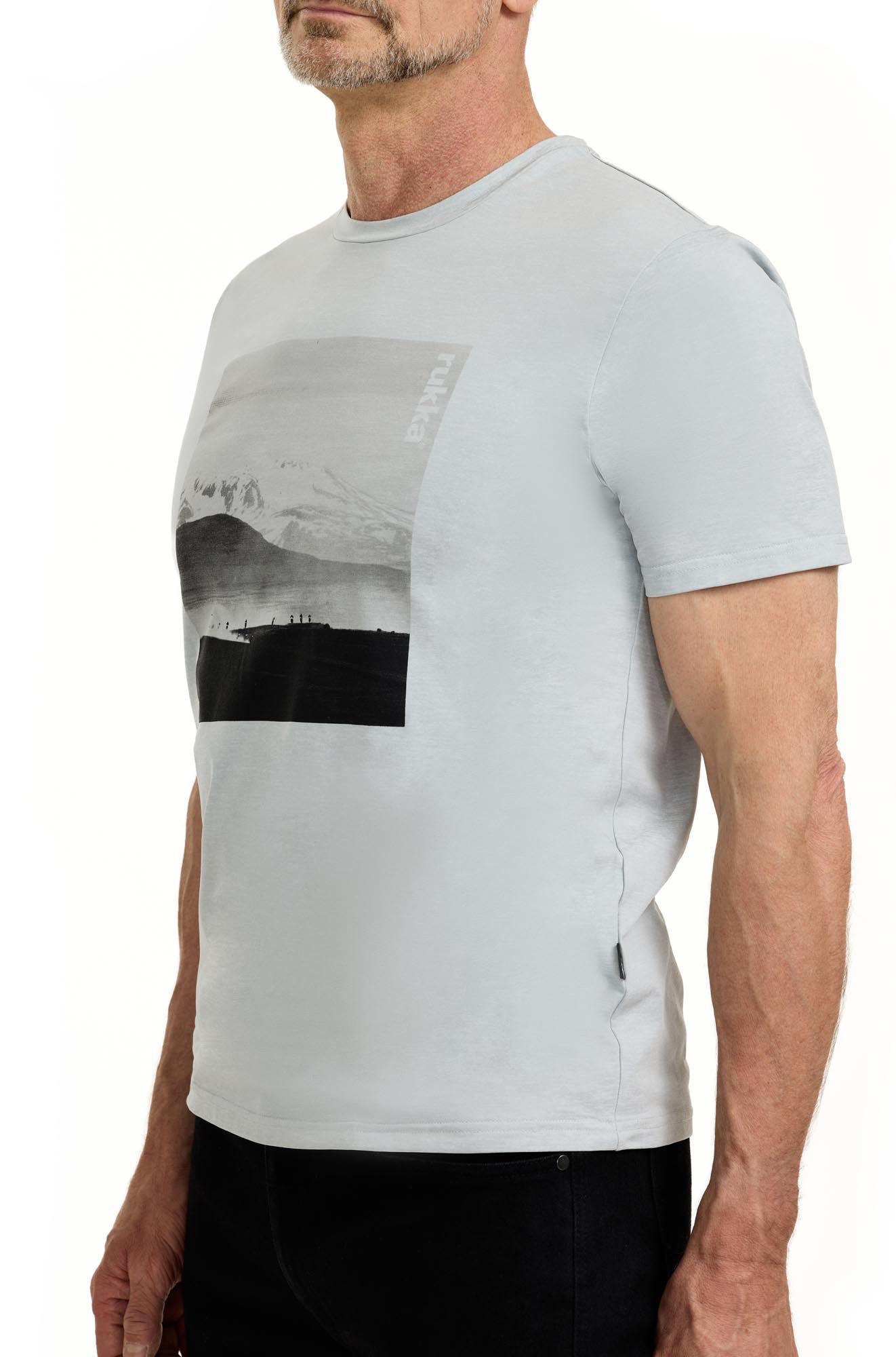 Rukka R-Crewshirt T-shirt Wit 3XL Figuur 3