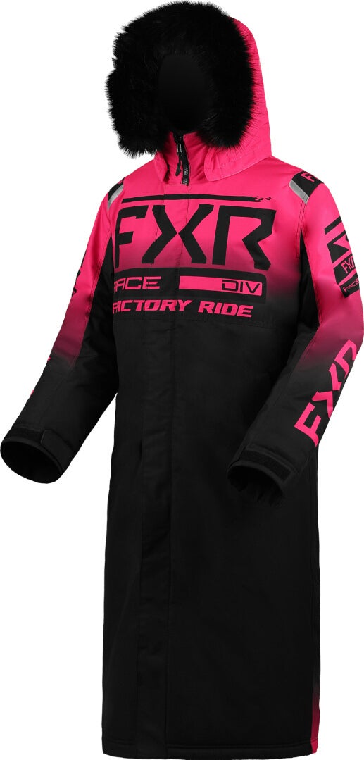 FXR Warm-Up 2023 Casaco Snowmobile Ladies preto/rosa XL Figura 1