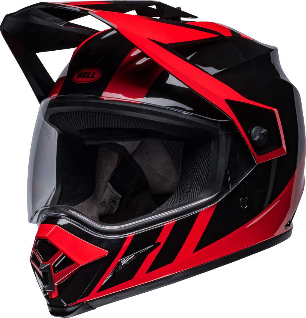 Bell MX-9 Adventure MIPS Dash Cască de motocross Negru/Roșu XL Figura 6