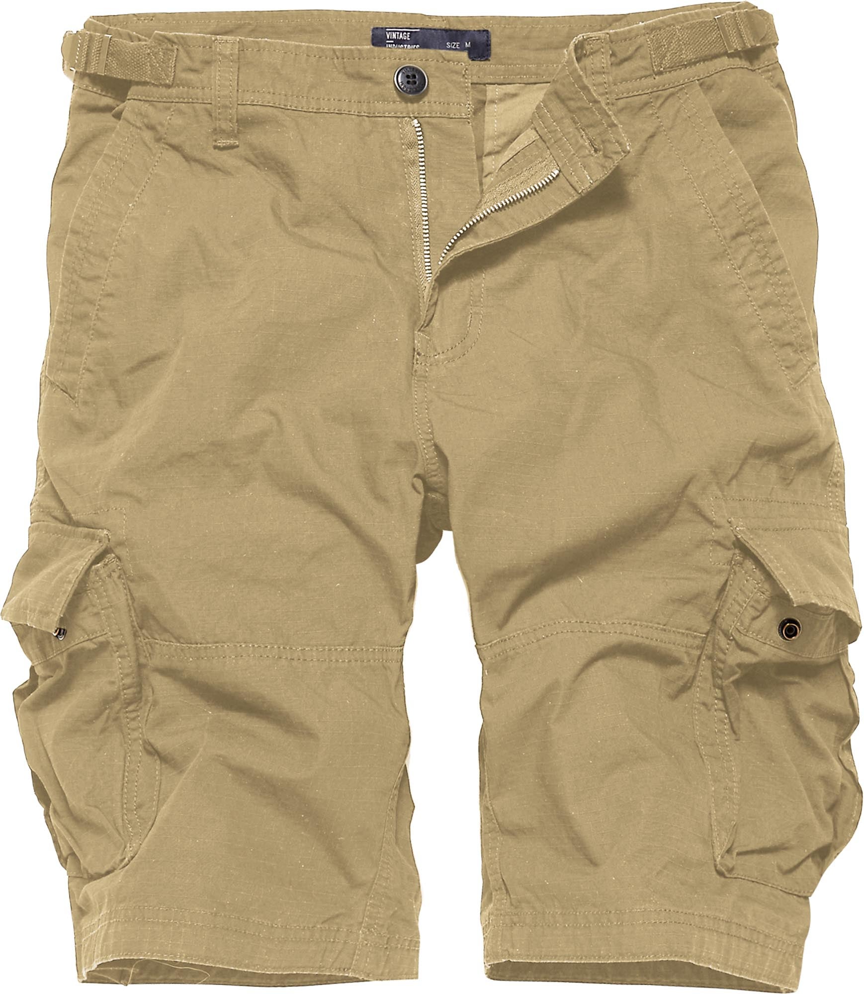 Vintage Industries Terrance Shorts Dark Khaki 4XL Figure 1