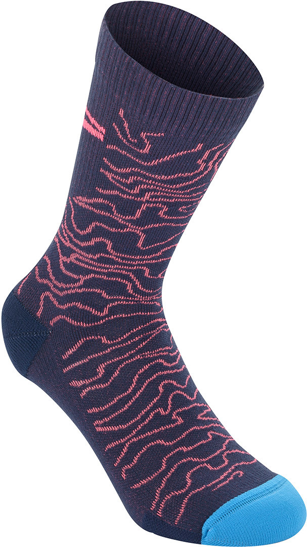 Alpinestars Drop 15 Sokker blå/pink L Figur 1