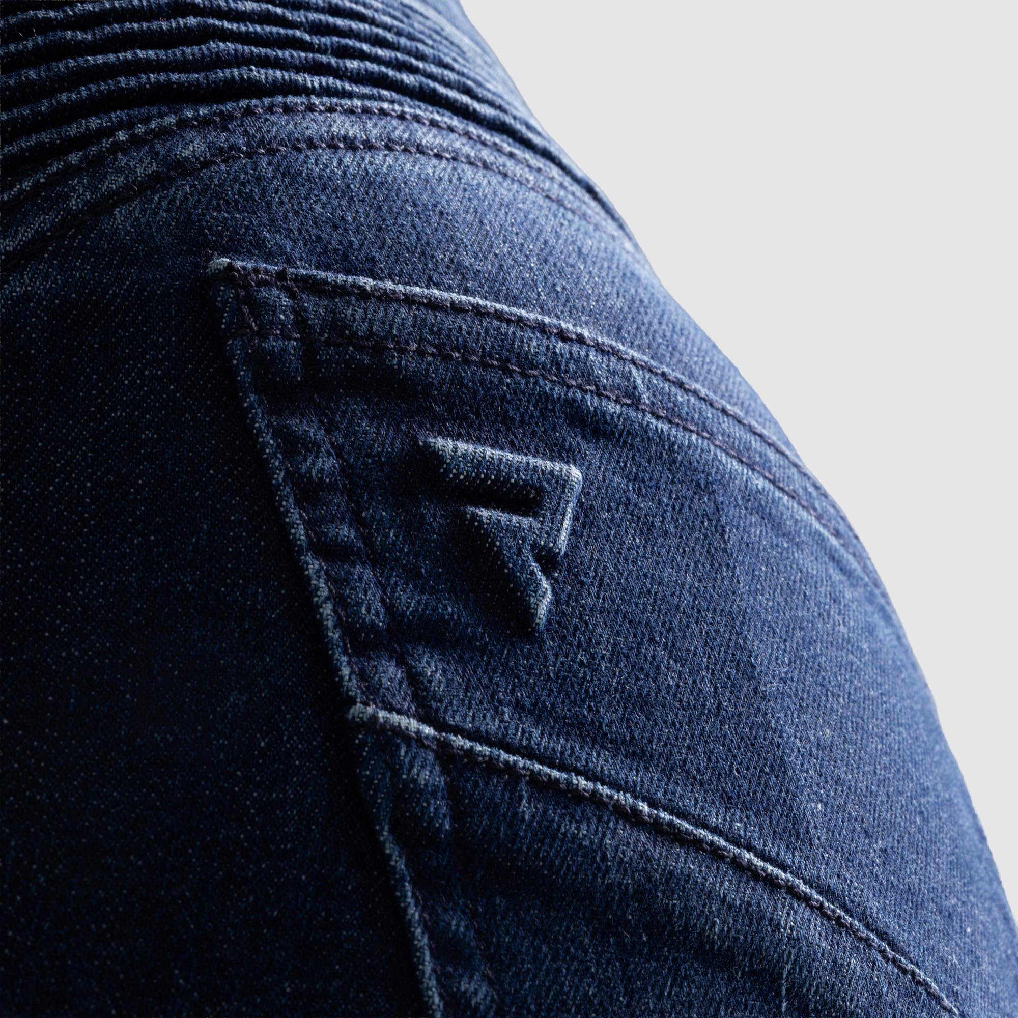 Rebelhorn Agness 2 Damer motorcykeljeans Blå udvasket 24/28 Figur 7