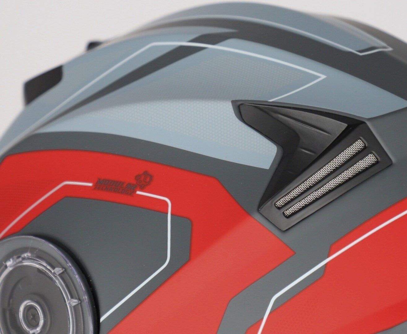 Acerbis Serel Graphic Klapphelm grau/rot matt M (57/58) Abbildung 6