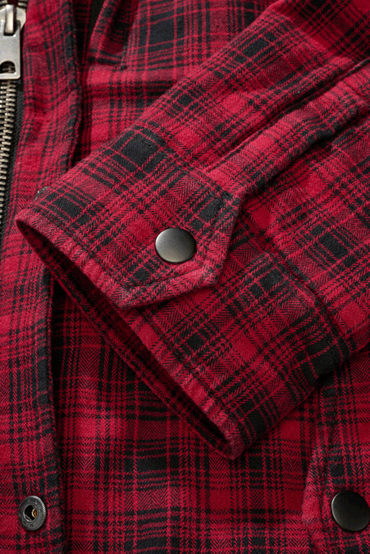 Brandit Classic Sherpa Textiljacke rot/schwarz XXL Abbildung 6