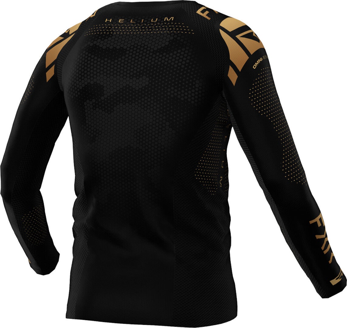 FXR Helium 2025 Motocross trøje Sort/guld S Figur 2