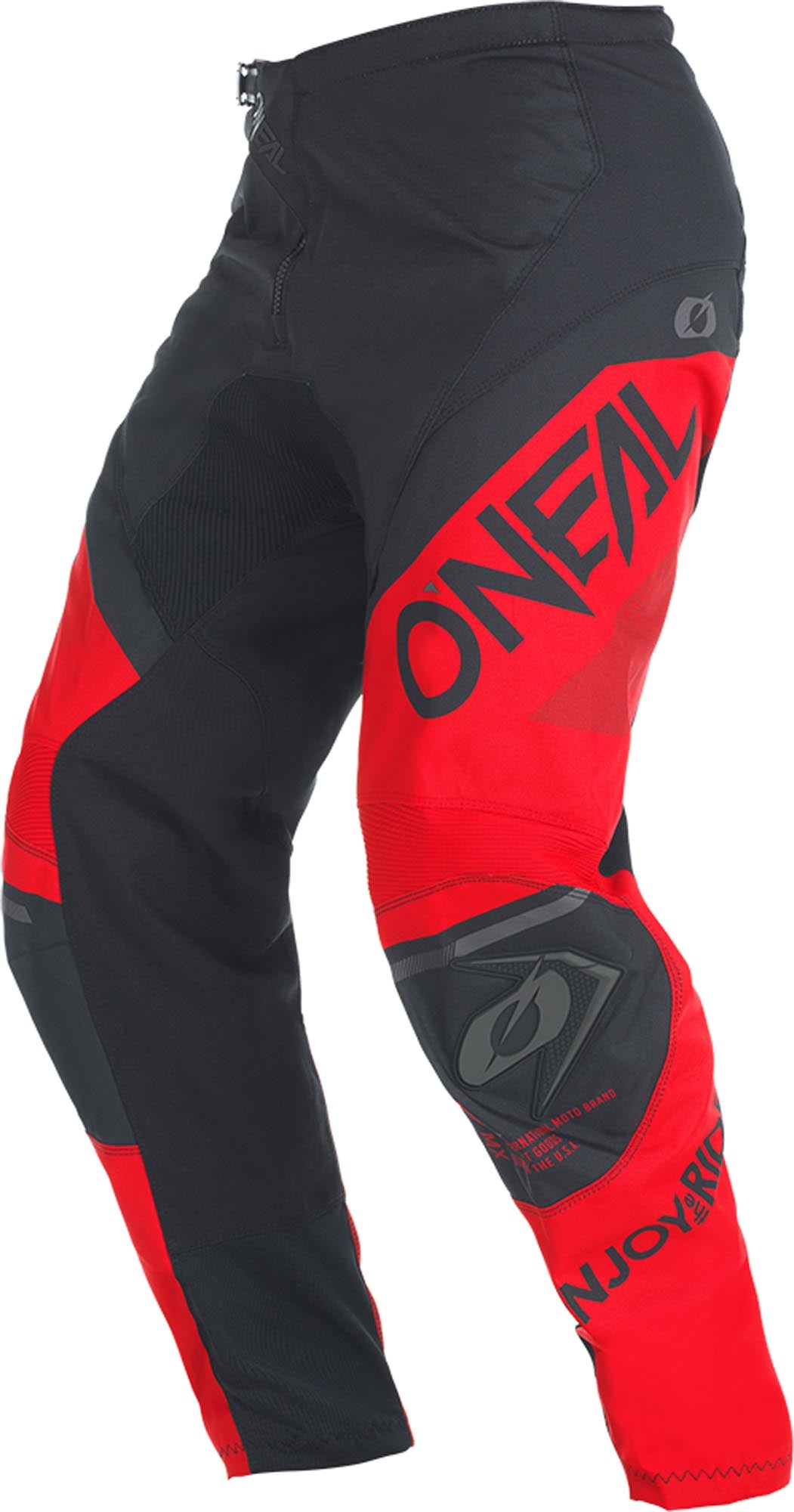 black/red